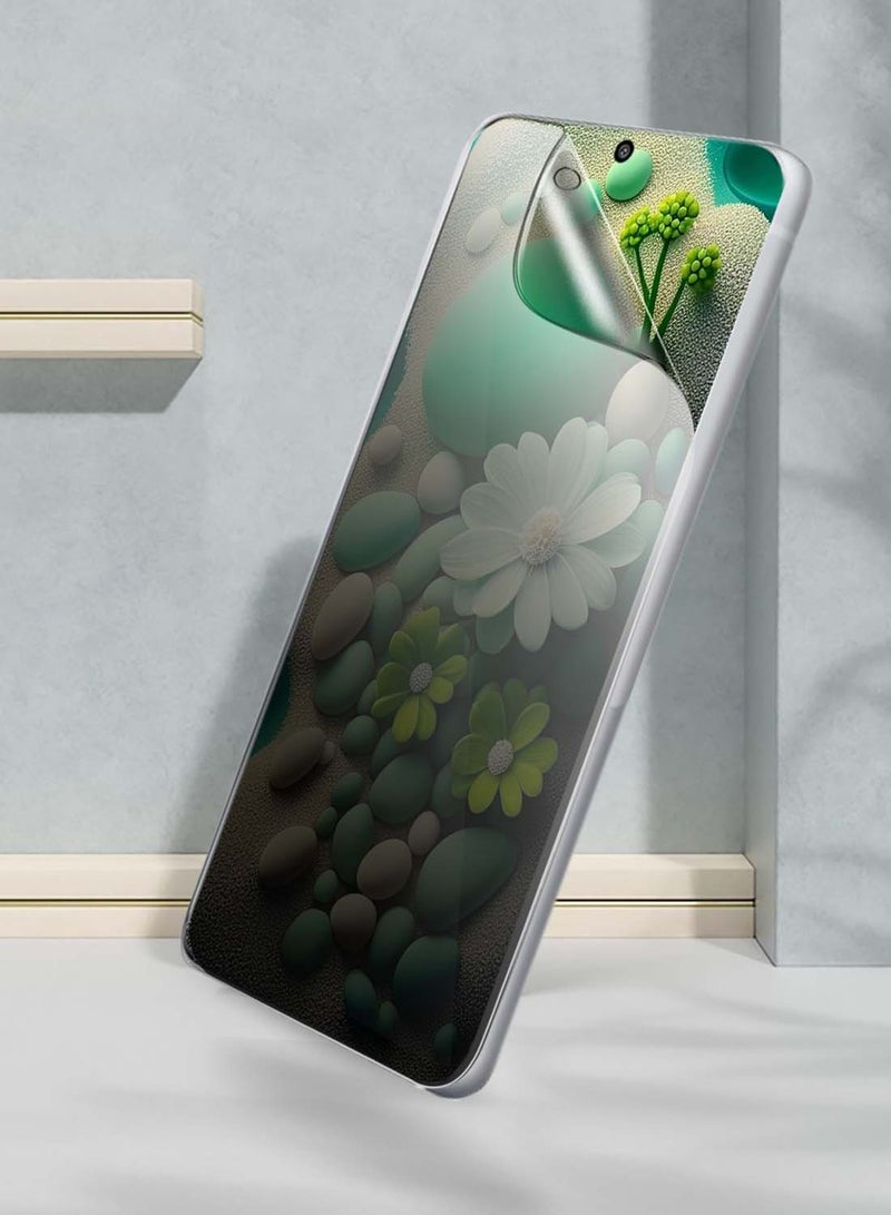 دبليو تيك حماية شاشة رقيقة ومرنة لهاتف سامسونج جالاكسي A57 5G 2026 من نوع هيدروجيل ضد التجسس / حماية الخصوصية (MSHFMP) - شفافة - Image 4